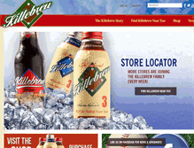 Tablet Screenshot of killebrewrootbeer.com
